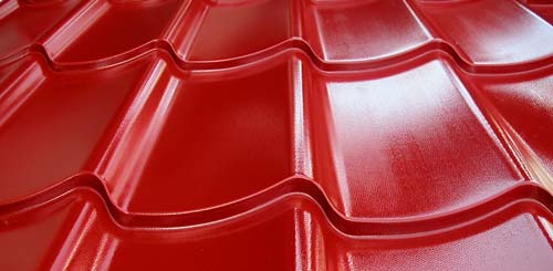 polyester brillant pour carreaux métalliques